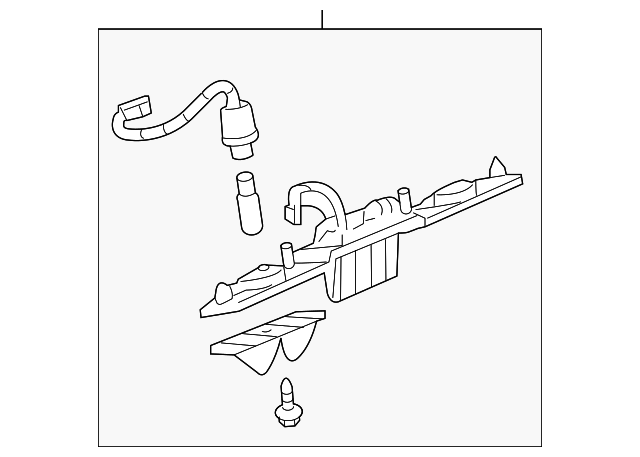5480876 Деталь HANDLE, OUTSIDE