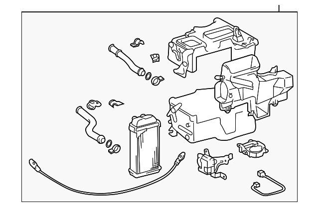 87150-04060 Деталь HEATER ASSY