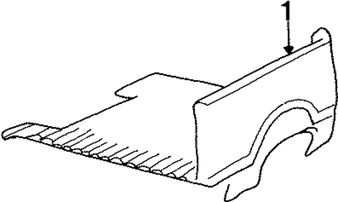 Blazer REAR BODY & FLOOR