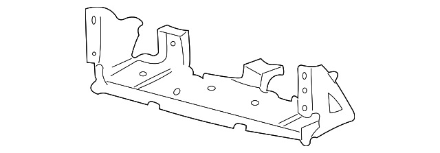 ZZM0-57-KX5 Деталь PASSENGER AIR BAG BRACKET