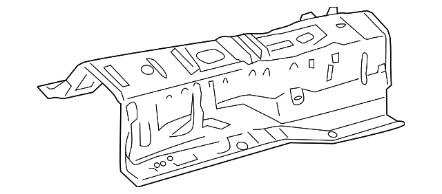 G43101CAMA Деталь CENTER FLOOR PAN