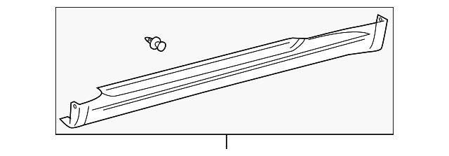 76901-21050-J4 Деталь ROCKER MOLDING, RIGHT
