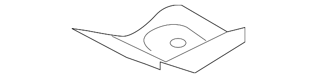 52143AG36B9P Деталь FRONT FLOOR PAN REINFORCEMENT, LEFT