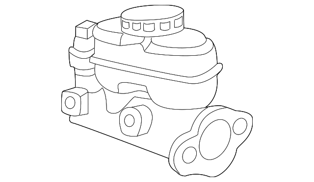 2L8Z-2140-AA Деталь MASTER CYLINDER