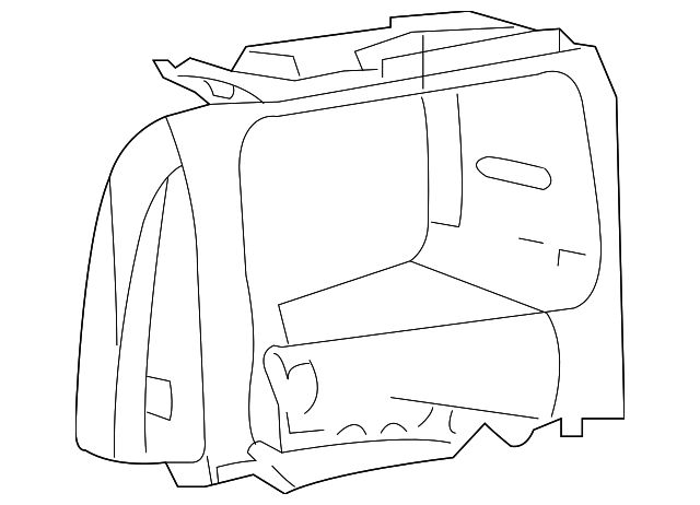 6C3Z-13201-AAA Деталь PARK LAMP ASSY, LEFT