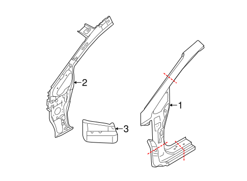 Forte HINGE PILLAR