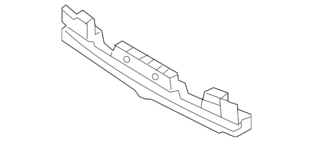 86620-1U700 Деталь ENERGY ABSORBER