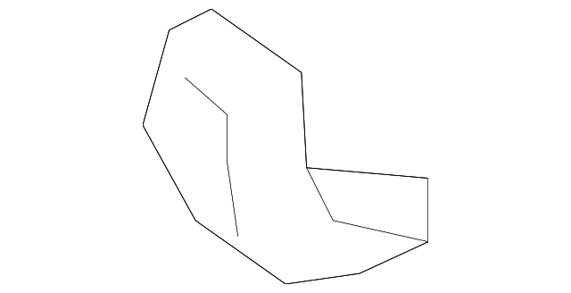 86635-1U700 Деталь IMPACT BAR LOWER BRACKET