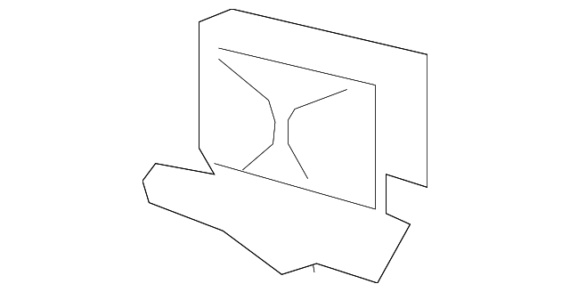95812-1U000 Деталь BLIND SPOT RADAR, LEFT