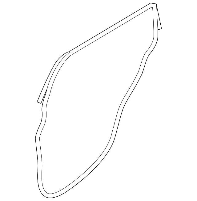 7T4Z-7825324-A Деталь DOOR W'STRIP, RIGHT