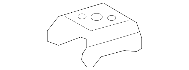 57021-08010 Деталь MOUNT BRACKET, RIGHT