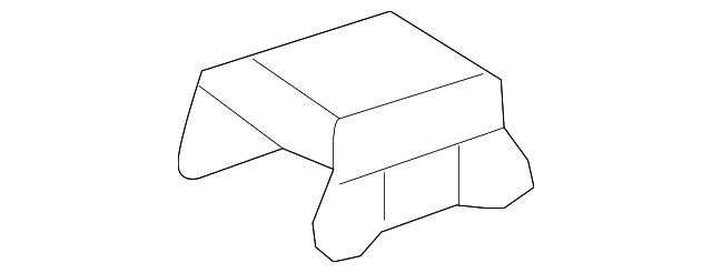57022-08010 Деталь MOUNT BRACKET, LEFT