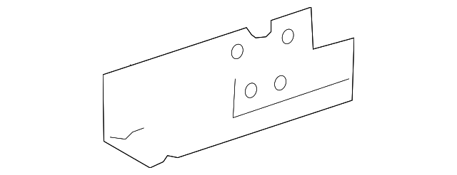 57425-08020 Деталь EXTENSION, RIGHT