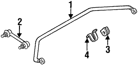 Impulse STABILIZER BAR & COMPONENTS 2