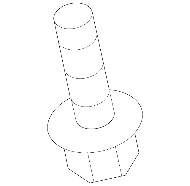 6106319AA Деталь HEAT SHIELD SCREW