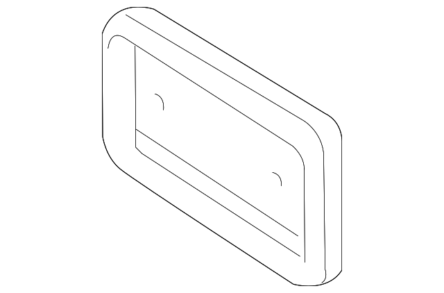 75101-AA050 Деталь LICENSE FRAME