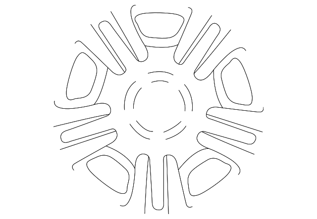 42611-42090 Деталь WHEEL, STEEL