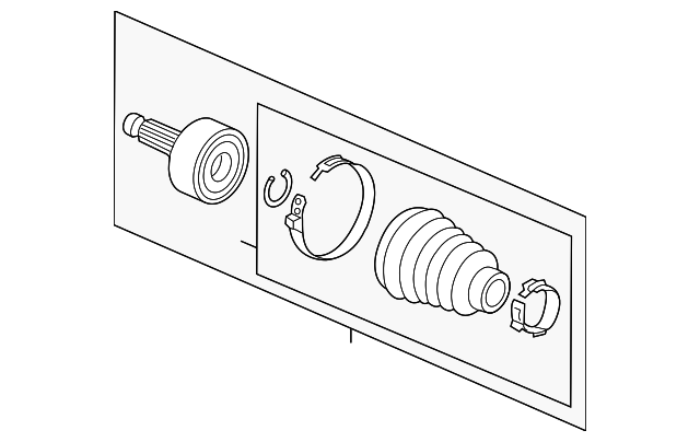 44014-T7J-H91 Деталь JOINT SET, OUTBOARD