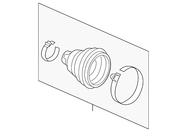 44017-T2A-A21 Деталь BOOT SET, INBOARD