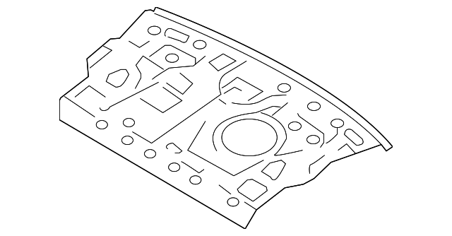 53105AG01A9P Деталь REAR PANEL