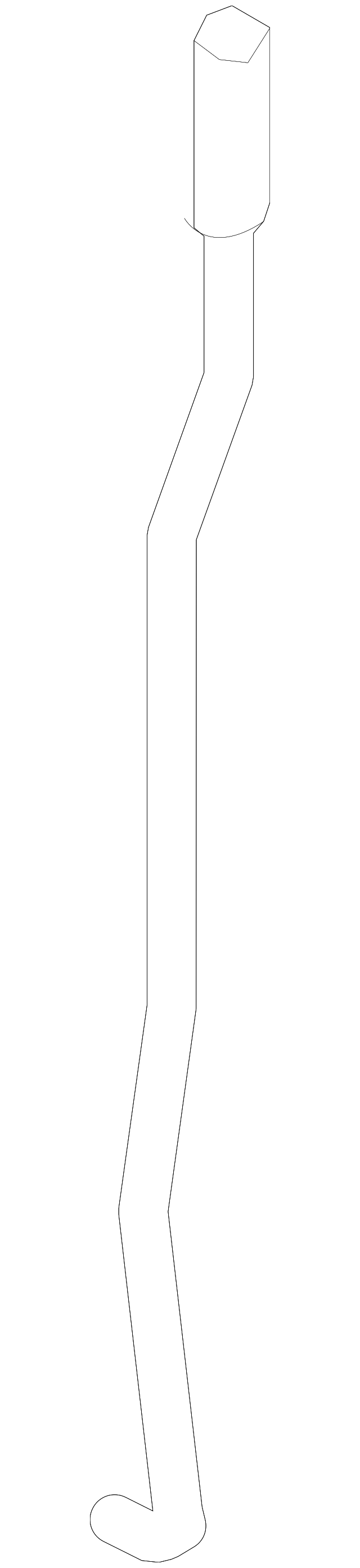 23431480 LOCK KNOB, LEFT