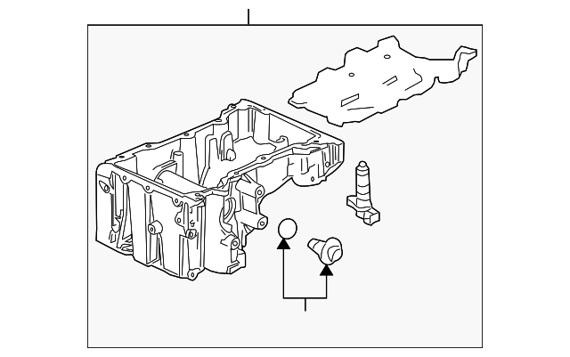 12610145 OIL PAN
