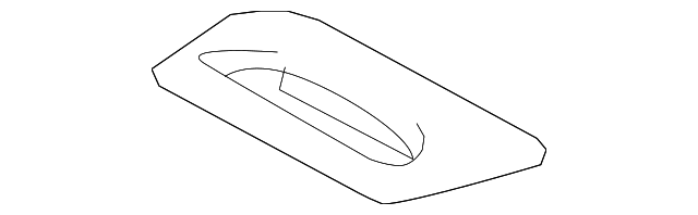 87180-08010-E0 Деталь VENT GRILLE, RIGHT