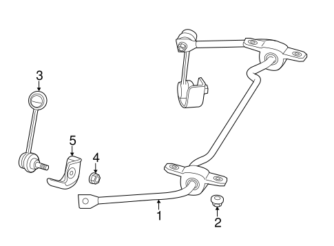 Dart STABILIZER BAR & COMPONENTS