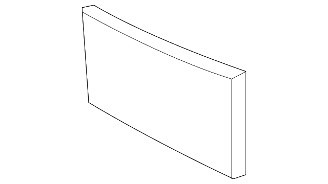 55448-47070 SIDE TRIM CUSHION, LEFT