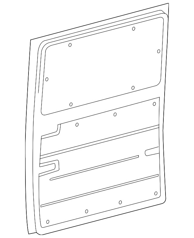 5123877AA Деталь DOOR TRIM PANEL