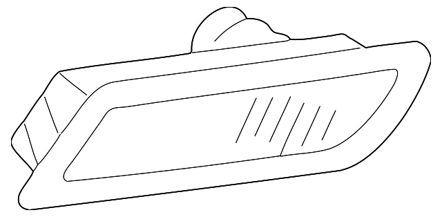 208-820-01-21 Деталь SIDE MARKER LAMP, LEFT