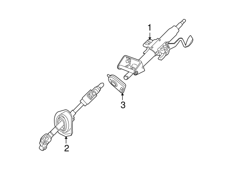 Equinox STEERING COLUMN ASSEMBLY