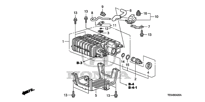 ELECTRICAL / EXHAUST / HEATER / FUEL/CANISTER for 2009 Honda ACCORD COUPE #1