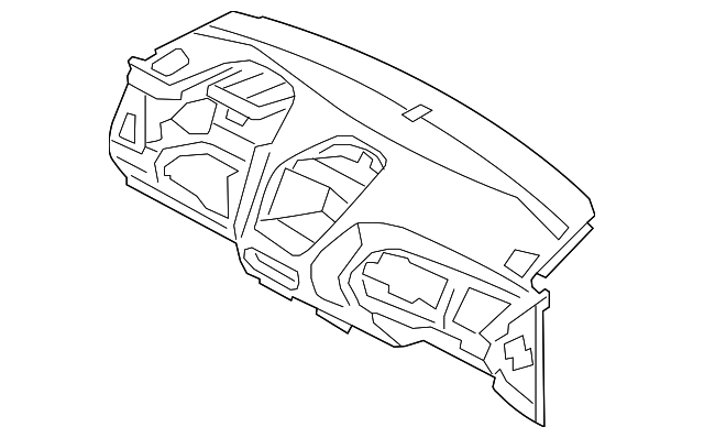 84710-2S100-MBS Деталь INSTRUMENT PANEL
