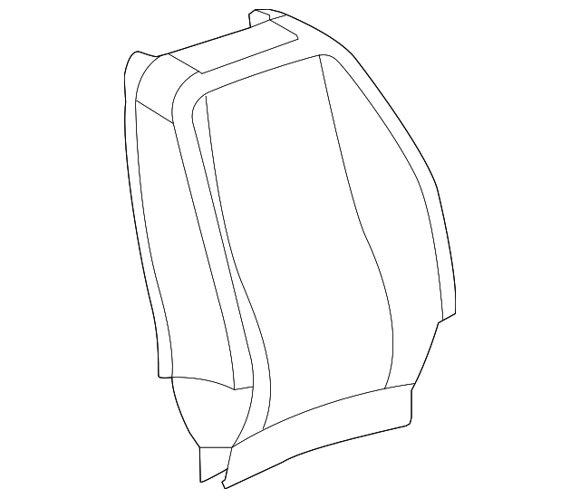 23164836 SEAT BACK COVER