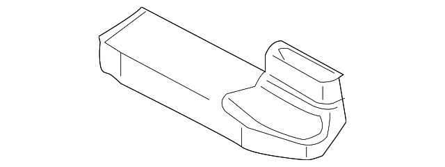 3D0-819-258 INTERMED DUCT, RIGHT