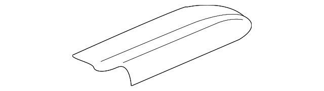 87261-2P000FBM Деталь RAIL COVER, LEFT