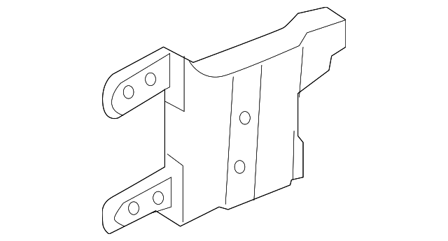 82484-1F000 Деталь LOCK ASSY BRACKET, LEFT