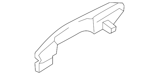 82651-1F000 Деталь HANDLE, OUTSIDE, LEFT