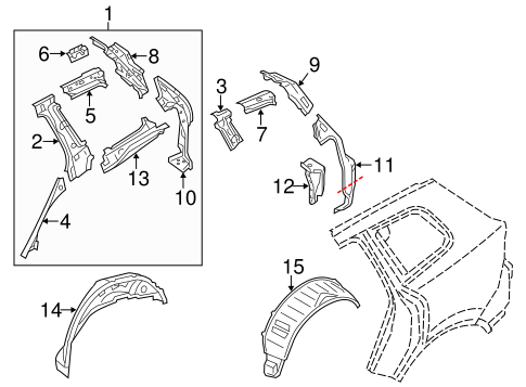 Touareg INNER STRUCTURE