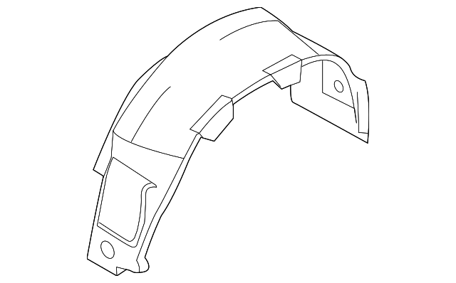 86821-3E010 Деталь WHEELHOUSE LINER, LEFT