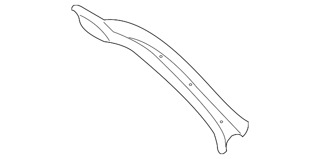 71573-3E100 Деталь GUTTER EXTN, LEFT