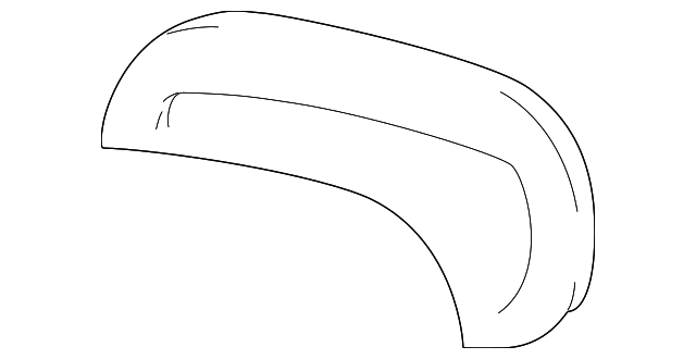 87961-17340 Деталь MIRROR GLASS, LEFT