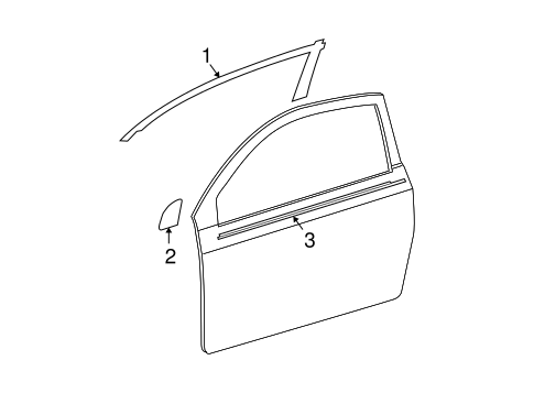 tC EXTERIOR TRIM - DOOR