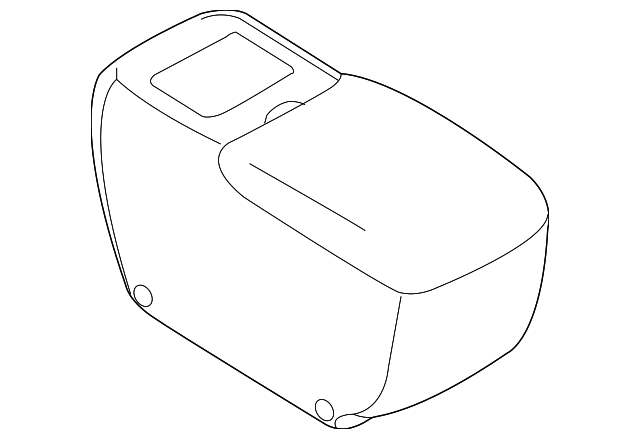 969501V90A Деталь REAR CONSOLE