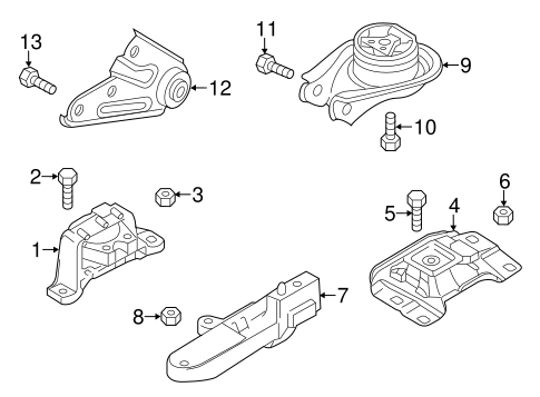 5 ENGINE & TRANS MOUNTING