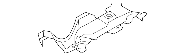 CB5Z-78046A24-AA LOWER INSULATOR, LEFT