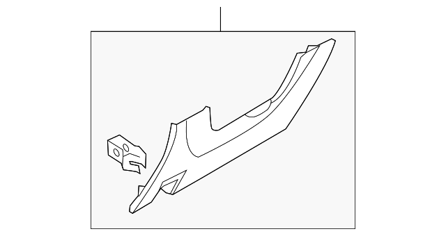 BB5Z-7804459-AF LOWER COVER