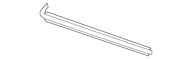 15881428 Деталь SEALING STRIP, LEFT