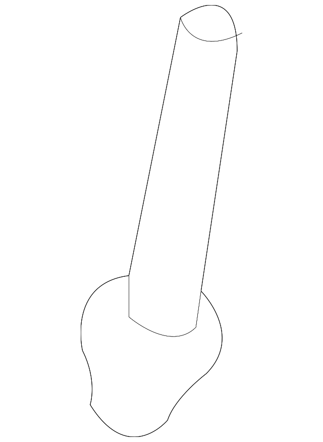 10346849 Деталь BUMPER, LEFT